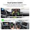 for Audi 2008-16 A4/A5 2010-18 Q5 MMI 3G Carplay Adapter,Wireless Carplay&Android Auto Retrofit Decoder Kit Support Navigation/Mirror Link/Voice Control/NTSC or CVBS AHD Camera view 2