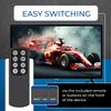 OREI 8K 4-Port HDMI Audio Extractor Switch 4x1 with eARC/ARC Support  48Gbps HDMI 2.1, 4K@120Hz, Dolby Vision, Dolby Atmos, CEC, HDR10+, eARC to HDMI Output for AV Receiver, Remote Control  BK-4927 view 4