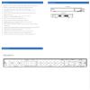 ENS Titanium ED8216H5-DN2 16CH 5MP Lite@10FPS, TVI/AHD/CVI/Analog+8CH 5MP IP Max 24CH 1080p HDMI/VGA/CVBS(or Spot), Audio/Alarm, 2xSATA, 1xESATA NDAA DVR view 3