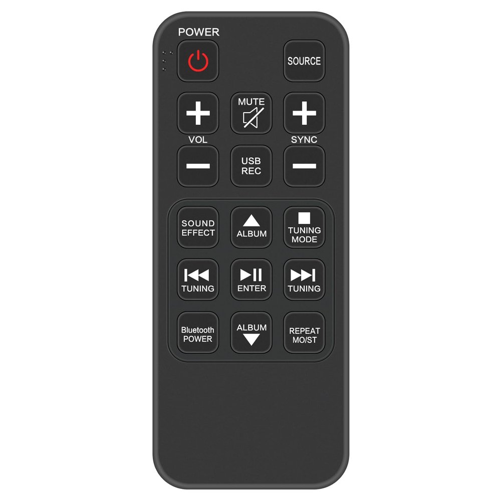 AH59-02615E Replacement Audio Remote Control Compatible with Samsung Sound Tower J5500 TW-J5500/ZA TW-J5500 TW-J5500/ZX TW-J5500/ZC Soundbar Speaker