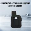 Case for Garmin Alpha 10 Handheld, FJIASTB Soft Silicone Shockproof Cover with Screen Protector (Black) view 4