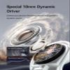 1MORE Ear Clip S12, Clip-On Earbuds, Lightweight Comfort, Snug Fit, Bluetooth 5.4 Open-Ear Headphones, Powerful Sound, Clear Calls, IPX5 Water Resistance, Long Playtime, Touch Control White view 2