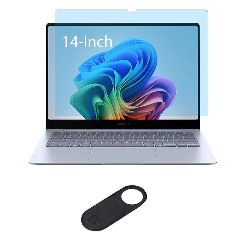 Anti-Blue Light Anti-Glare Screen Protector for Samsung Galaxy book5 Pro 14", Samsung Galaxy Book4 Edge 14", Samsung Galaxy Book4 Pro 14" Laptop Screen Protector Reduces Eye Strain, Anti Fingerprint