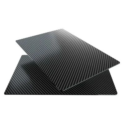 240x490mm Full 3K Carbon Fiber Plate Sheet High Strength Carbon Board Panel Thickness 0.5mm-5mm(3.0mm Plain Glossy)