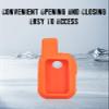 Case for Garmin Alpha 10 Handheld, FJIASTB Soft Silicone Shockproof Cover with Screen Protector (Orange) view 4
