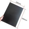 200mm X 300mm 0.5mm 1mm 1.5mm 2mm 3mm 4mm 5mm Carbon Plate Panel Sheets High Composite Hardness Material Carbon Fiber Board(2.5mm Plain Glossy) view 2