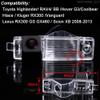 1280 * 720 Pixels Car Backup Camera Fit for Toyota Highlander/ RAV4/ BB/Hover G3/Coolbear Hiace/Kluger RX300 Vanguard Lexus RX300 GS GX460 / Scion XB 2008-2013 Reverse Parking Camera Waterproof view 2