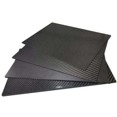 200mm X 300mm 0.5mm 1mm 1.5mm 2mm 3mm 4mm 5mm Carbon Plate Panel Sheets High Composite Hardness Material Carbon Fiber Board(2.5mm Twill Glossy)