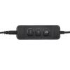 Pilipane Phone Headset USB Plug Monaural Business Headphone with Noise Reduction Microphone Lightweight Comfortable for Call Centers Customer Service Black ABS view 4