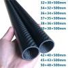 2pcs 500mm Length Twill Matte Surface 3K Carbon Fiber Fabric Wound Tube OD 30mm 32mm 35mm 40mm 45mm 50mm Carbon Fiber Pipe(2pcs 34x32x500mm) view 2