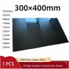 300x400mm Full 3K Carbon Fiber Plate Sheet High Strength Carbon Board Panel Thickness 0.5mm 1.0mm 1.5mm 2mm 2.5mm 3mm 4mm 5mm(2.5mm Plain Matte) view 2