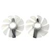 1SET CF1015H12D FD10015M12D RX 590 580 570 480 470 GPU Fanfor Sapphire Nitro Special Edition Fan(Silver) view 1