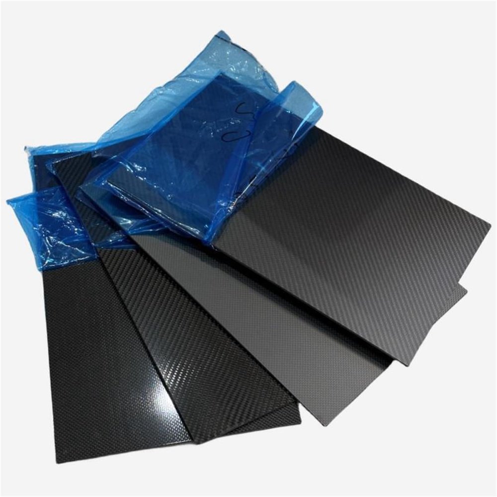 400x600mm Full 3K Carbon Fiber Plate Sheet High Strength Carbon Board Panel Thickness 1.0mm 1.5mm 2mm 2.5mm 3mm 4mm 5mm(2.0mm Plain Glossy)