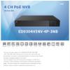 ENS Titanium ED9304H5NV-4P-3NB 4CH IP 8MP 30fps 40 Mbps 4 Port POE Ai 4K 2160p HDMI NDAA NVR view 2