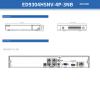 ENS Titanium ED9304H5NV-4P-3NB 4CH IP 8MP 30fps 40 Mbps 4 Port POE Ai 4K 2160p HDMI NDAA NVR view 4