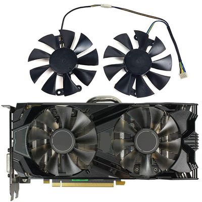 1SET 85MM GA91S2H KFA2 GTX 9601060 EXOC GPU Fanfor Galax for GeForce 9509601060 Graphics Card Cooling Fan