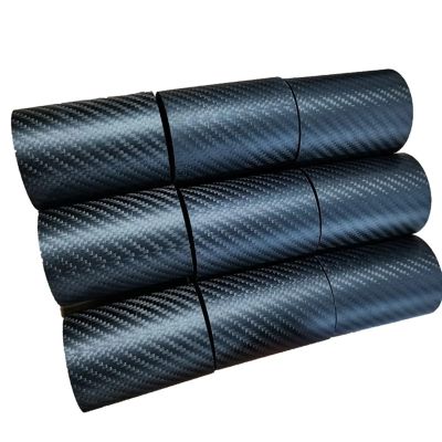 2pcs 500mm Length Twill Matte Surface 3K Carbon Fiber Fabric Wound Tube OD 30mm 32mm 35mm 40mm 45mm 50mm Carbon Fiber Pipe(2pcs 45x43x500mm)