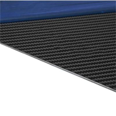 1Pcs 3K High Hardness Carbon Fiber Sheet 240x240mm 100% Pure Carbon Panel Anti-UV 0.5mm-5mm Thick Carbon Fiber Model Material(2.0mm Plain Matte)