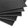 1Pcs 3K High Hardness Carbon Fiber Sheet 200x250mm 100% Pure Carbon Panel Anti-UV 0.5mm-5mm Thick Carbon Fiber Model Material(0.5mm Plain Glossy) view 1