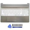 15S-DU 15S-DY 15-DW 15-DU0048TU Laptop Replacement Parts Compatible with TPN-C139 L52012-001 Includes LCD Back Cover Hinges Palmrest Bottom Case in Silver(Hinges) view 4