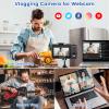 4K Digital Camera for Photography, 64MP Vlogging Camera for YouTube with 3" 180Flip Screen, 18X Digital Zoom HD Autofocus Compact Camera with WiFi,Flash,32GB TF Card & 2 Batteries(Black) view 3