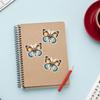 3 Pcs Christian Butterfly Cross Vinyl Sticker  Religious Faith Symbol Decal with Monarch Butterfly and Wooden Cross, Inspirational Jesus Bible Verse Car Laptop Water Bottle Aesthetic Gift 3in view 4