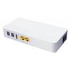 8000MAh 29.6WH Mini UPS Uninterruptible Power Supply 24V/48V Input 9V/12V DC 5V USB 24V For POE Output Quadruple Protection For Routers CCTV Cameras Smartphones Laptops White ABS 159X77x27.5mm(48V) view 1
