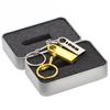 Personalized Metal USB Drives with Keychain, Custom Engraved Logo Flash Drives for Promotional Giveaways, Corporate Branding Gifts, Wedding Party Favors, Custom Packaging Available (100,16 GB) view 1