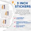 (3 Pack) Your 41 is Coming Decals - Motivational Quote - Biblical Inspiration Decals- 3 Inches On Longest Side - Easy Peel & Apply - Made in USA - 3MCS5901 view 2