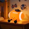 YISUN Football Night Light, Soft Silicone Nursery Night Lamp, Rechargeable Dimmable Rugby Night Lights with Timer, Cute Night Lights for Kids Room Decor Birthday Christmas Gifts view 1