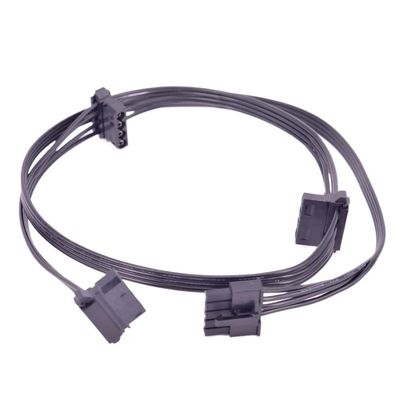 YWZBQL Wen ST V700 V850 V1000 V1200 ATX 24 Pin PCIe 6Pin 6+2Pin 8Pin 5Pin 4Pin SATA PSU Power Supply Cable(5Pin to 3 IDE)