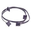 YWZBQL Wen ST V700 V850 V1000 V1200 ATX 24 Pin PCIe 6Pin 6+2Pin 8Pin 5Pin 4Pin SATA PSU Power Supply Cable(5Pin to 3 IDE) view 1