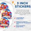 (3 Pack) Utah Arch Decals - Travel Souvenir - Landscape Art Decals- 3 Inches On Longest Side - Easy Peel & Apply - Made in USA - 3MCS5695 view 2