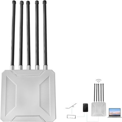 Outdoor Starlink WiFi Extender for Starlink Gen 3 Router, Starlink Signal/WiFi Repeater, 0.3KM Signal Coverage, IP65 Waterproof for Farm/Yard/RV/Campsite (3000Mbps)
