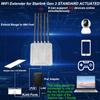 Outdoor Starlink WiFi Extender for Starlink Gen 3 Router, Starlink Signal/WiFi Repeater, 0.3KM Signal Coverage, IP65 Waterproof for Farm/Yard/RV/Campsite (3000Mbps) view 2