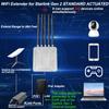 Outdoor Starlink WiFi Extender for Starlink Gen 3 Router, Starlink Signal/WiFi Repeater, 0.3KM Signal Coverage, IP65 Waterproof for Farm/Yard/RV/Campsite (3000Mbps) view 3