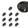 10 Pack Charger Port Protector for Garmin Fenix 8 Pro MicroLED,BOVUGAC TPU Dust Plug Anti-dust Plugs Compatible for Garmin Fenix 8 Pro AMOLED.-Clear Black view 1