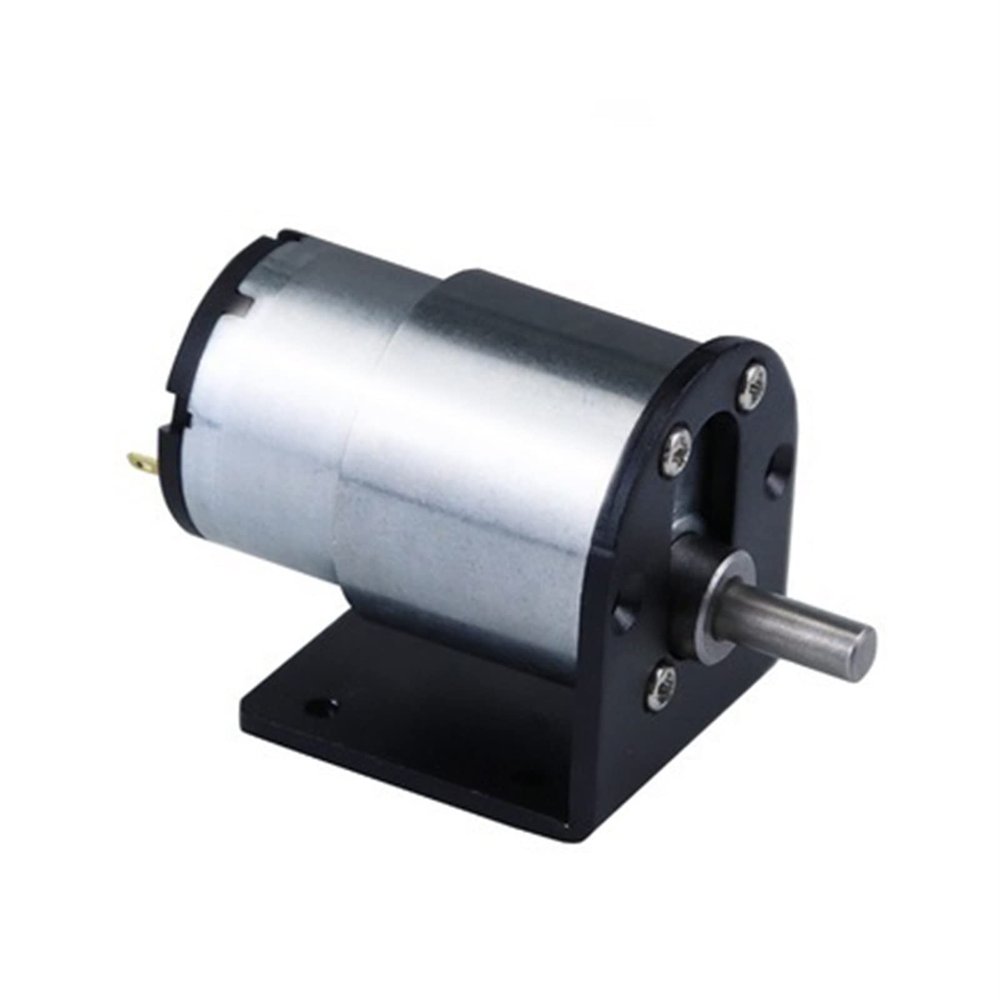 1pcs High Torque DC Gear Motor 520 - 12V Brushed Speed Controller for Robotics, JGB37-520, 7-960 RPM, Customizable(200rpm 12v)