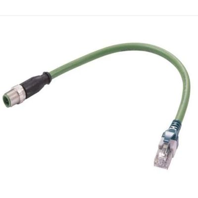 09486896018050, Ethernet Cables/Networking Cables RJ45 M12 D AWG22 CBL Assy 5.0M