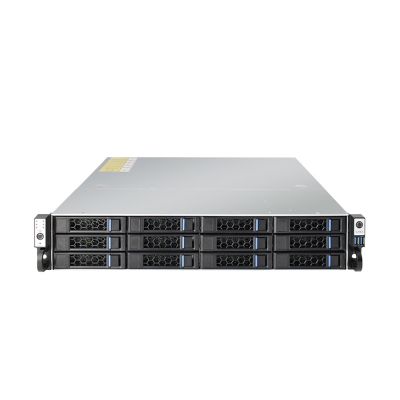 19inch 2U 12 HDD 12bays Hotswap Server Case with 12G SAS HD Backplane with 2xSFF8654 NVME and 3xSFF8643 12GB Interface