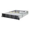 19inch 2U 12 HDD 12bays Hotswap Server Case with 12G SAS HD Backplane with 2xSFF8654 NVME and 3xSFF8643 12GB Interface view 3