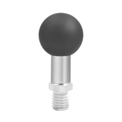 25mm 1inch Ball Head Adapter M10 M8 Thread for Motorcycle Bike Bicycle Riding Camera Phone Clip Bracket Motorcycle Base Mount Bicycle Handlebar Base U Bike Screw Riding Action Camera Parts