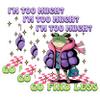 (3 Pack) Sassy Frog Decals - Funny Quote Sticker - Laptop Decal - 3 Inches On Longest Side - Easy Peel & Apply - Made in USA - 3MCS2544 view 1