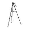 Manfrotto 500X Video Kit, Fluid Head and Aluminum Twin Leg Tripod, 5kg Payload, Flat Base, Mid-Level Spreader, Quick Release Plate, Vertical/Horizontal Shooting, for Mirrorless Cameras, Bag Included view 4