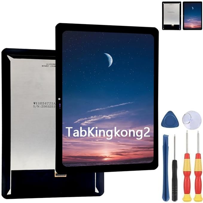 MinTroSD New Display Touch Screen for Cubot Tab Kingkong 2 LCD Display Replace Parts with Tools.