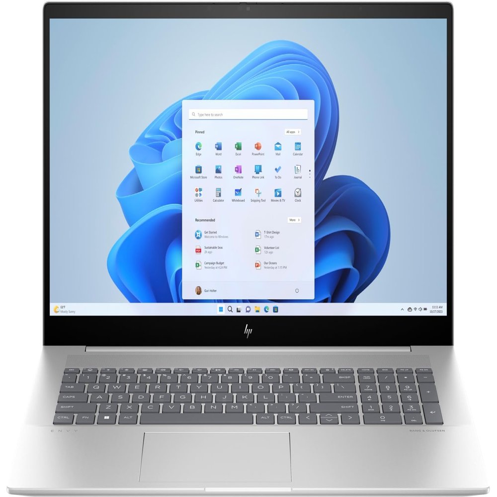 HP Envy Laptop 17.3" FHD IPS Touchscreen Intel 14-Core i7-13700H 16GB DDR4 1TB SSD Intel Iris Xe Graphics Thunderbolt 4 Wi-Fi 6E Backlit Keyboard Wide Vision 5MP IR Camera Win10 Home