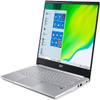 Acer Swift 3 Business Laptop, 14" 1920x1080 IPS, Intel-4 Core i7-1165G7, 8GB LPDDR4, 256GB SSD, Win10 Home, Backlit Keyboard, Wi-Fi 6, Bluetooth 5.1, Thunderbolt 4, 720p HD Camera, Pure Silver view 3