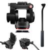 Manfrotto 500X Fluid Video Head for Mirrorless Cameras, 5kg Payload, Flat Base, Quick Release Sliding Plate, Vertical and Horizontal Shooting, Ideal for Content Creators and Social Media Video view 1
