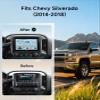 10.2" Car Stereo Radio for Chevy Silverado & GMC Sierra 2014-2018 - Wireless CarPlay & Android Auto, 5G WiFi GPS Navigation, Bluetooth FM/SWC, 1080P Backup Camera, Responsive Touchscreen view 2