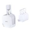 Outlet Wall Mount for eero 7, No-Drill Plug Adapter with Hidden Cable Management, Space-Saving for Dual-Band Mesh System (3 Pack) view 1